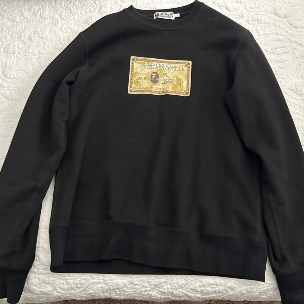 Men’s Bape x OVO crewneck